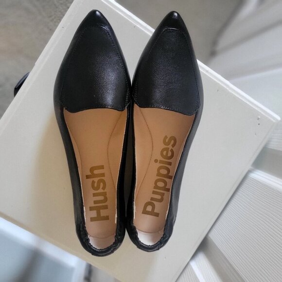 Hush Puppies Classic Black Loafers - Picture 7 of 8